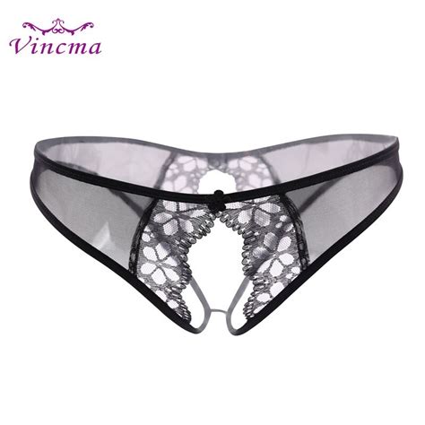 hot sale women open crotch lace thongs and g strings sexy panties