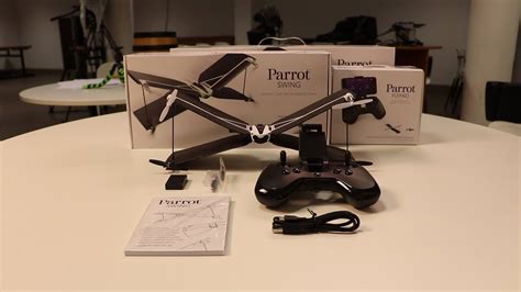 unboxing mini drone parrot swing comprar drones  youtube