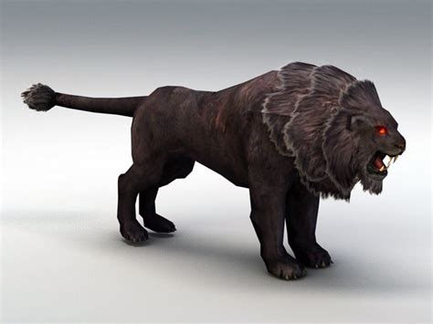 black lion  model ds max files   modeling   cadnav