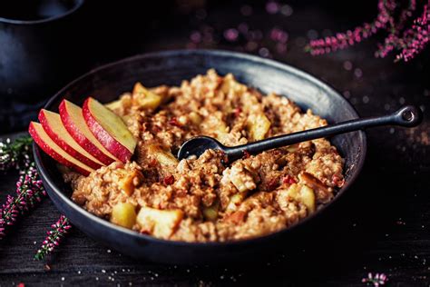 apfel zimt porridge puenktchens mama fruehstueck