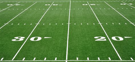 blank football field template