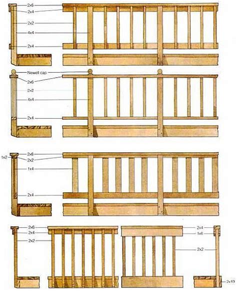 pin  beautiful deck railing