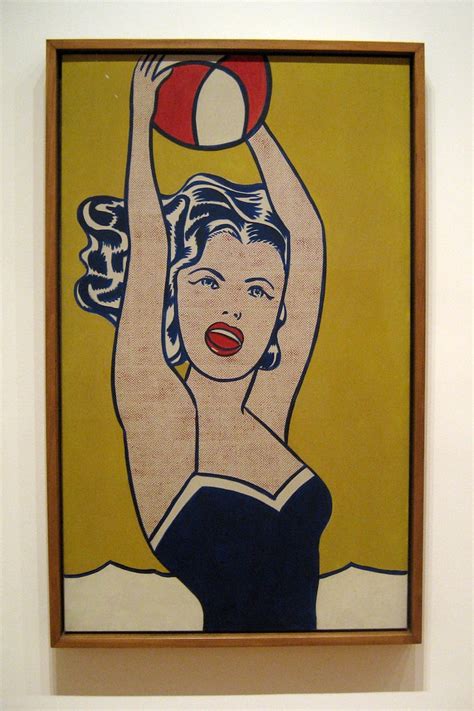 Nyc Moma Roy Lichtenstein S Girl With Ball Girl With