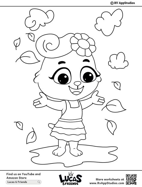 autumn fall coloring pages