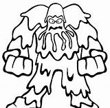 Monster Coloring Pages Printable Wonder sketch template