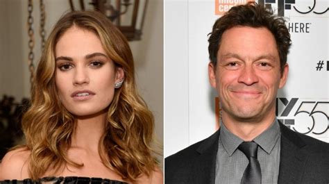the truth about lily james and dominic west celebrity