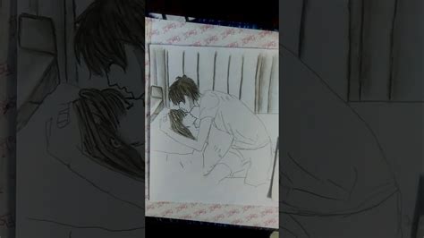 Shading On Couple Sketch Cute Couple Drawing Vary Easy