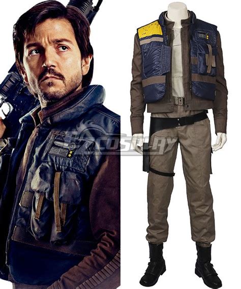 Ad Rogue One A Star Wars Story Captain Cassian Andor Cosplay Costume