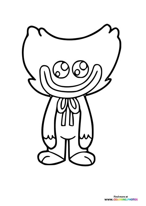 huggy wuggy coloring pages  kids   print