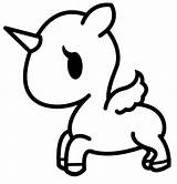 Tokidoki Coloring Pages Unicorno Unicorn Base Choose Board Az Everything Mane Tail Color Coloringhome Comments sketch template