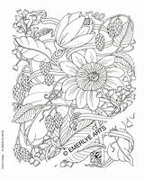 Coloring Pages Adults Printable Flowers Flower Color Adult Print Difficult Advanced Unique Challenging Realistic Sheets Book Abstract Hard Books Drawings sketch template