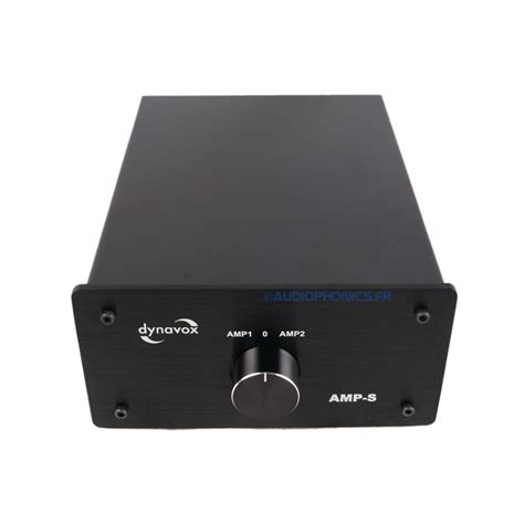dynavox amp  speaker selector switch  speakers amplifiers black