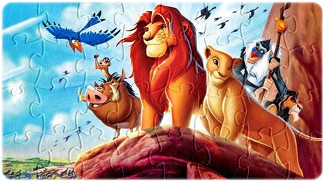 lion king puzzle games  kids jigsaw puzzle games youtube