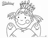 Pinkalicious Coloring Pages Fairy Printable Cupcake Kids Template sketch template