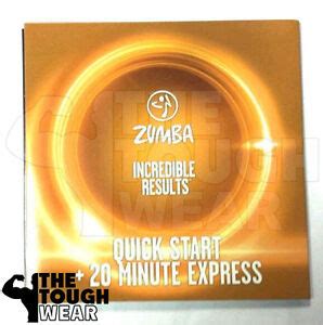 zumba incredible results dvd weight loss quick start  minute express dvd ebay