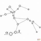 Coloring Constellation Centaurus Pages Drawing Printable Dot sketch template