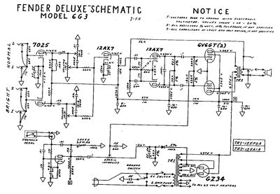 prowess amplifiers fender schematics deluxe  schematic