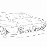 Chevelle Getdrawings Skylark Rendering Bumper sketch template