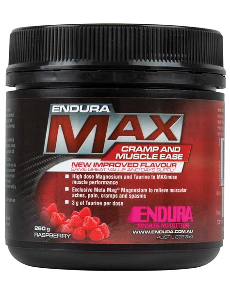 max  endura supplement warehouse