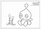 Chao Pages Colouring sketch template