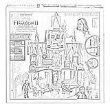 Frozen Castle Coloring Playset Arendelle Ultimate Disney Pages Filminspector Downloadable Delightful Lookout Tower There So sketch template