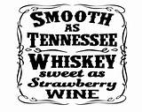 Whiskey Tennessee Daniels Wine sketch template