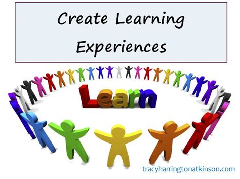 creating learning experiences paving