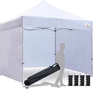 amazoncom keymaya  ez pop  canopy tent commercial instant shelter   removable