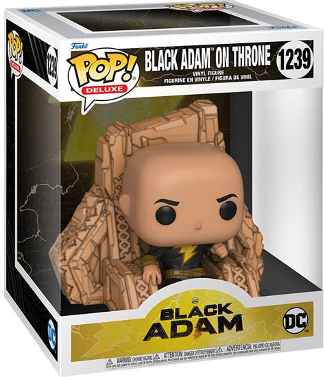 figurine pop black adam  pas cher black adam sur le trone
