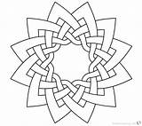 Knot Coloring Celtic Pages Getcolorings sketch template