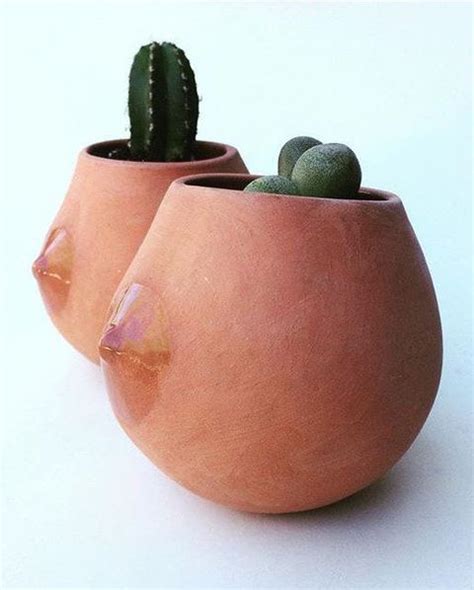 12 Best Boob Planters Funny Breast Planters And Vases