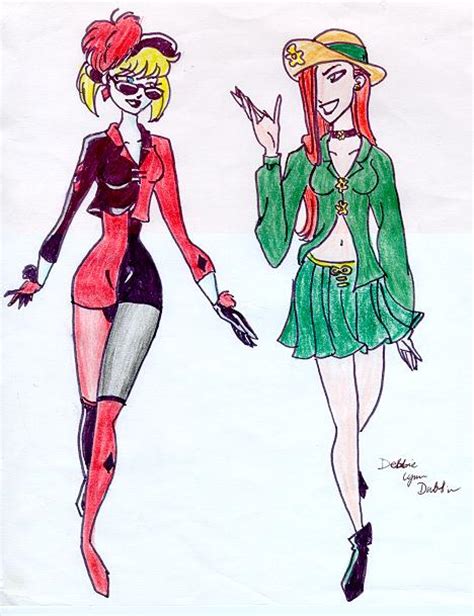 Harley Quinn And Poison Ivy By Hari Koen On Deviantart