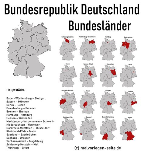 tolle landkarte bundeslaender deutschland kostenlos drucken