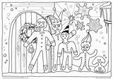 Coloring Gingerbread Pages Christmas Man Family Printables Boy Girl House Ducks Landing Clipart Printable Silhouette Library Getcolorings Getdrawings Popular sketch template