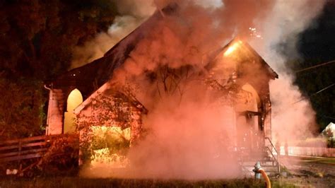 arson suspected  abandoned church fire  indys  west side