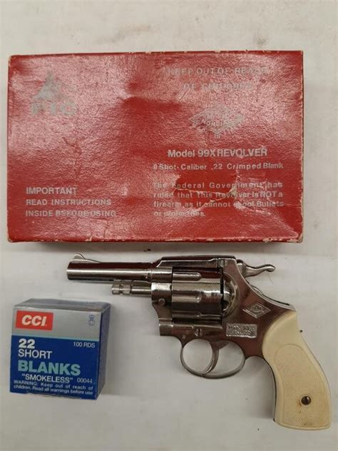blank firing revolver mondial     auctions  hibidcom