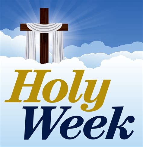holy week services changed   viewing   courier