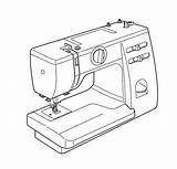 Janome Cucire Naaimachine Macchina Naaimachines Sewingmachine Machines sketch template