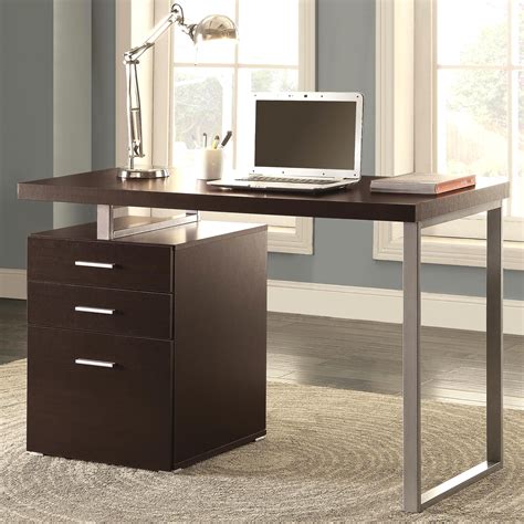 furniture modern design home office cappuccino writing computer