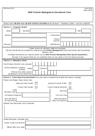 sample hr forms   ms word excel