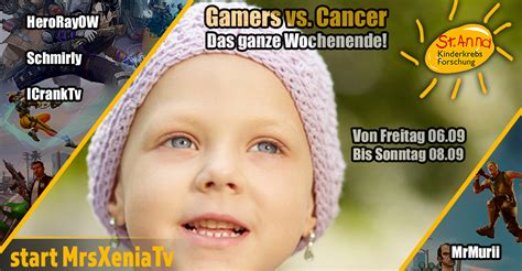 gamers vs cancer ein ganzes wochenende von streamer for little dreamer