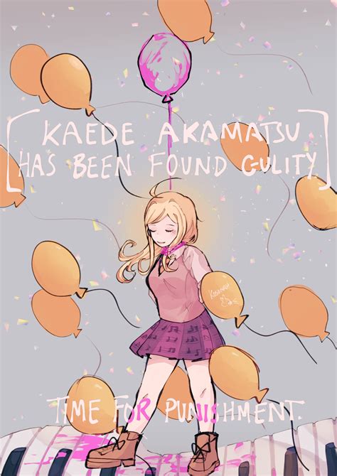 happy birthday kaede danganronpa characters danganronpa anime