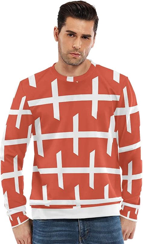 denmark flag mens pullover sweatshirt  amazon mens clothing store