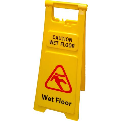 Caution Wet Floor A Frame Signs From Parrs Workplace Equipment