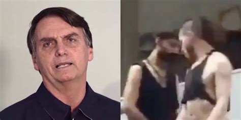 brazil s president jair bolsonaro tweets explicit video of