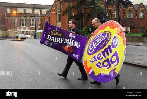 cadburys workers join takeover battle stock photo alamy