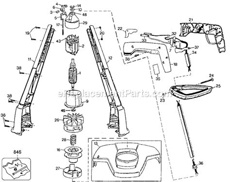 black  decker  parts list  diagram type  ereplacementpartscom