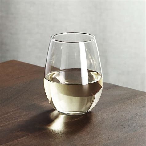 Stemless Wine Glasses Crate And Barrel