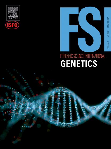 home page forensic science international genetics
