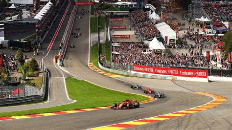 change eau rouge  spa francorchamps